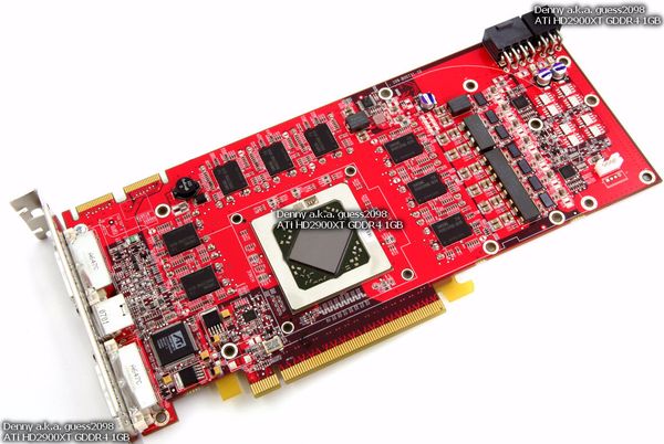  Sapphire HD 2900 XT 1GB GDDR4 PCI-E DUAL DVI/VIVO 