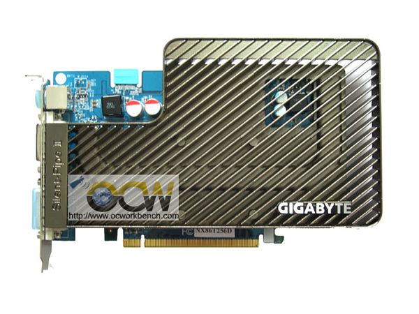 Gigabyte GV-NX86T256D Silent Pipe II (GeForce 8600GT)”/> <p class=