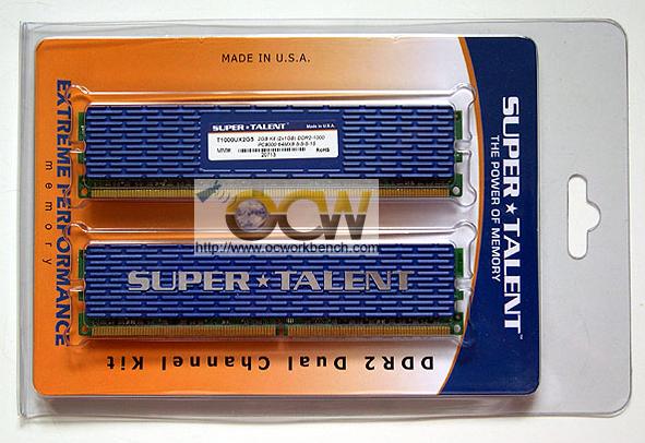  SuperTalent Overclocking DDR2 1000 MHz 