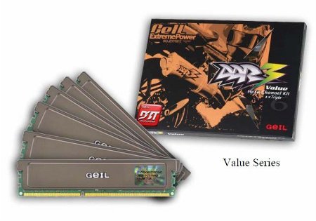 Zdjęcie: Zestaw pamieci GeIL Value