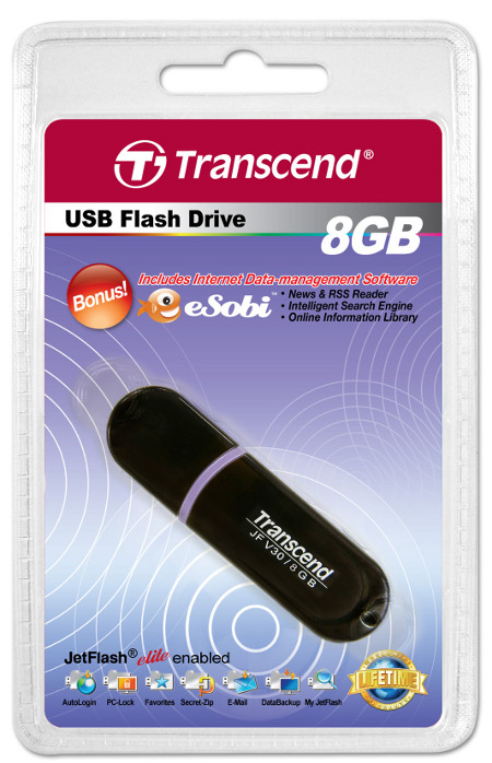 Zdjęcie: Pamięć Transcend JetFlash V30