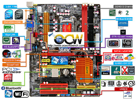 Zdjęcie: Płyta główna Supox AP55+ GTR