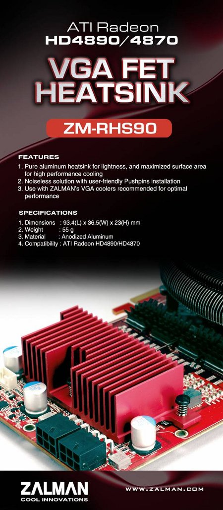 Zdjęcie: Zdjęcie: Radiator Zalman ZM-RHS90