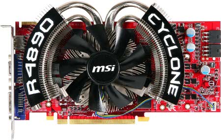 Zdjęcie: Karta graficzna MSI Radeon HD 4890 Cyclone OC