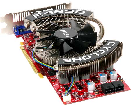 Zdjęcie: Karta graficzna MSI Radeon HD 4890 Cyclone OC