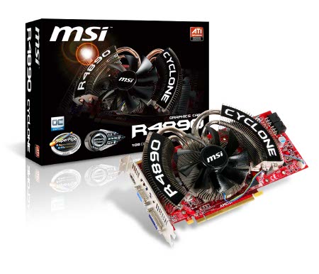 Zdjęcie: Karta graficzna MSI Radeon HD 4890 Cyclone OC