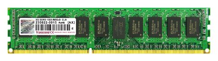 Zdjęcie: Pamięć RAM Transcend DDR3 Registered DIMM CL9