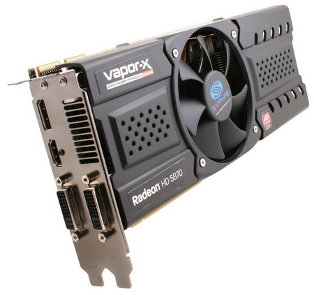Zdjęcie: Karta graficzna Sapphire HD 5870 Vapor-X 1 GB GDDR5