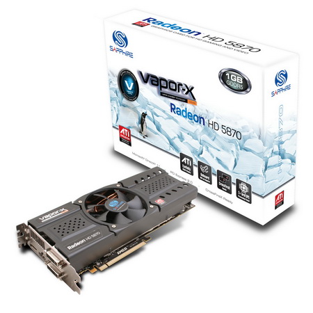 Zdjęcie: Karta graficzna Sapphire HD 5870 Vapor-X 1 GB GDDR5