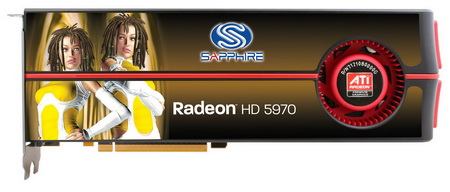 Zdjęcie: Karta graficzna Sapphire HD 5970 OC 2 GB GDDR5
