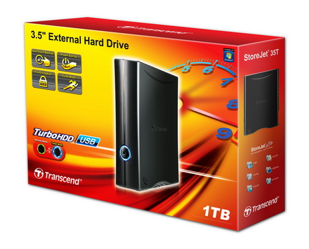 Zdjęcie: Dysk zewnętrzny Transcend StoreJet 35T