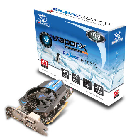 Zdjęcie: Karta graficzna Sapphire HD 5770 Vapor-X