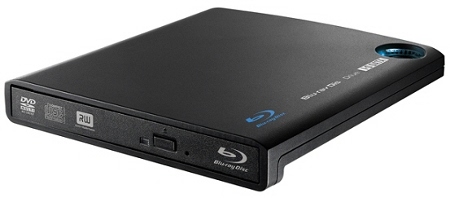 Zdjęcie: Zewnętrzna nagrywarka I-O Data BRP-UP6