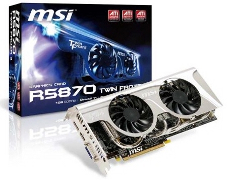 Zdjęcie: Karta graficzna MSI Radeon HD 5870 Twin Frozr II
