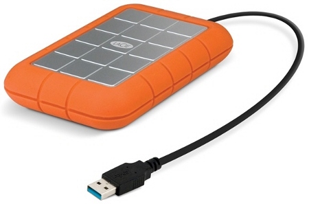 Zdjęcie: Zewnętrzny dysk twardy LaCie Rugged USB 3.0