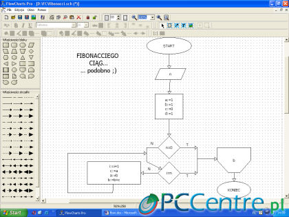 Flow Chart Pro - algorytmy dla każdego