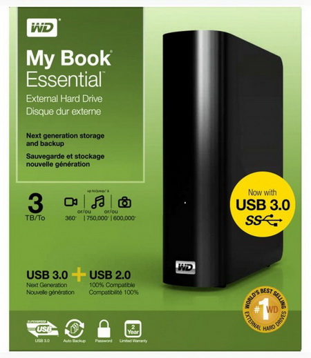 My Book Essential 3 TB