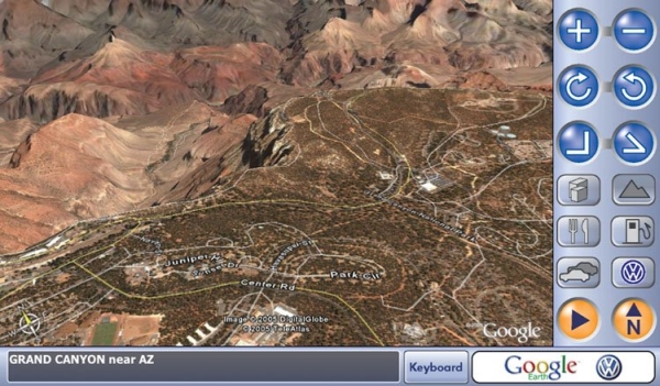 Google Earth w samochodach dla ludu?