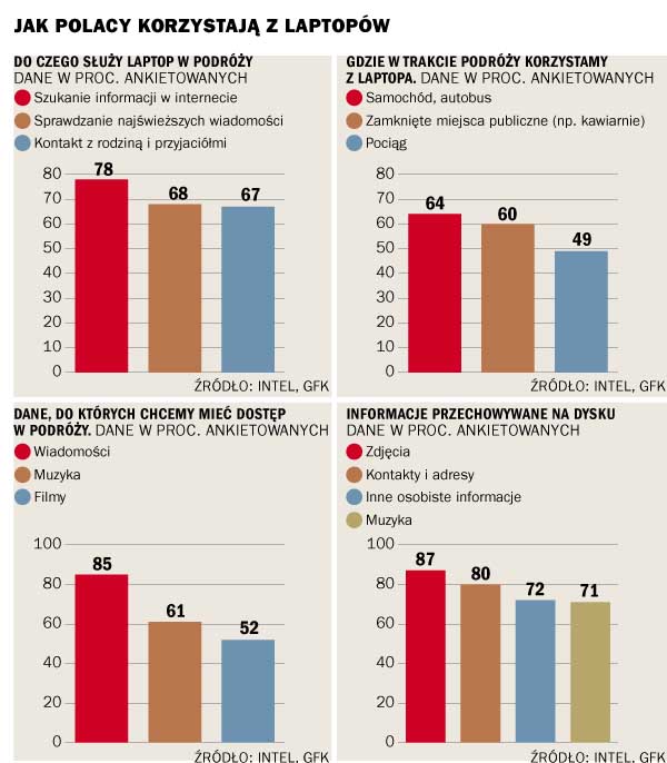 Sonda - Polacy a laptop