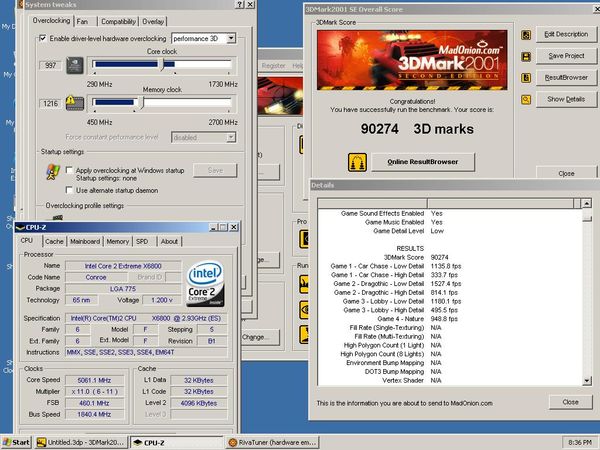 Rekord świata w 3DMark 2001 SE
