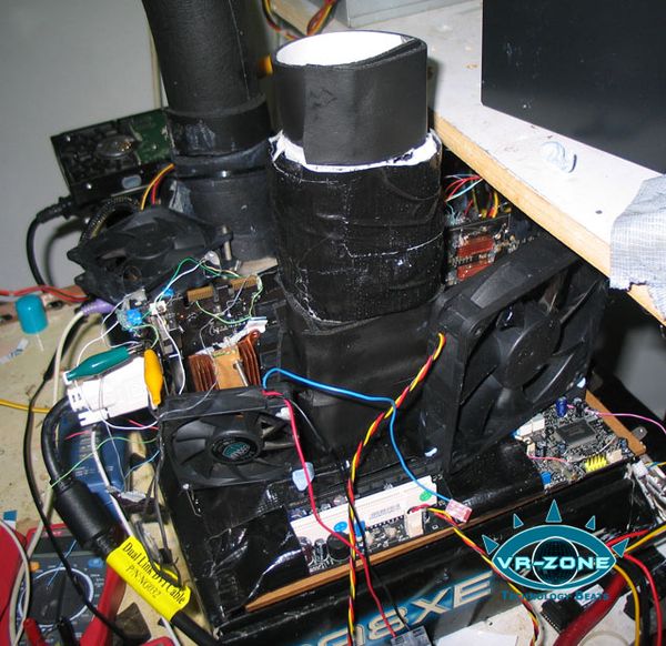 platforma testowa GF8800GTX