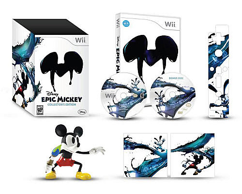 Wizualizacja edycji kolekcjonerskiej Epic Mickey