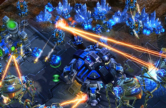 Screen z gry StarCraft II: Wings of Liberty