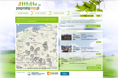 Posprzatajmy - baza wysypisk