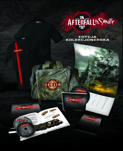 Skład edycji kolekcjonerskiej gry Afterfall: InSanity