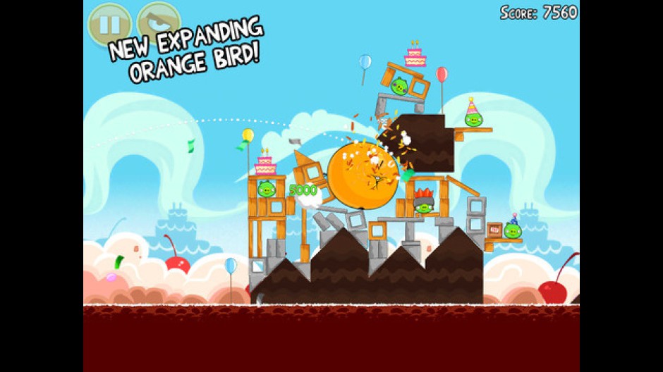 Urodzinowa aktualizacja Angry Birds Urodziny angry birds aktualizacja